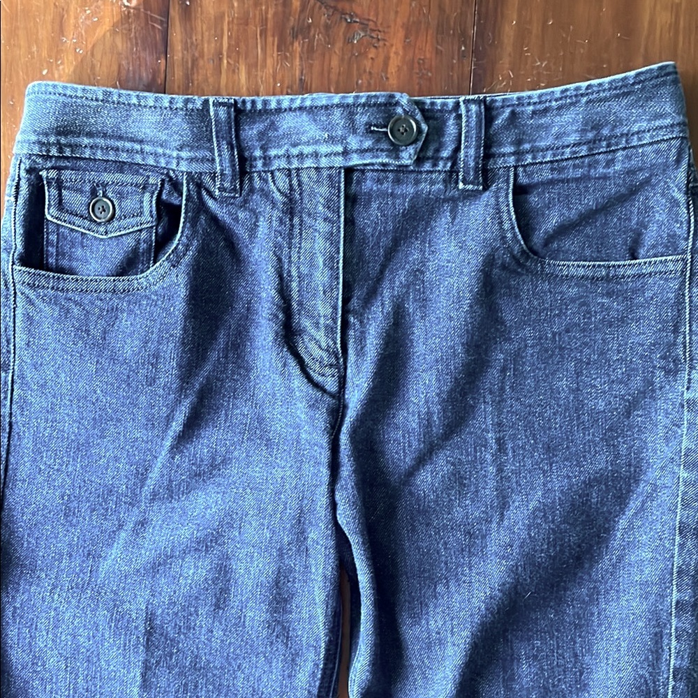 Ann Taylor Dark Blue Straight Leg Jeans